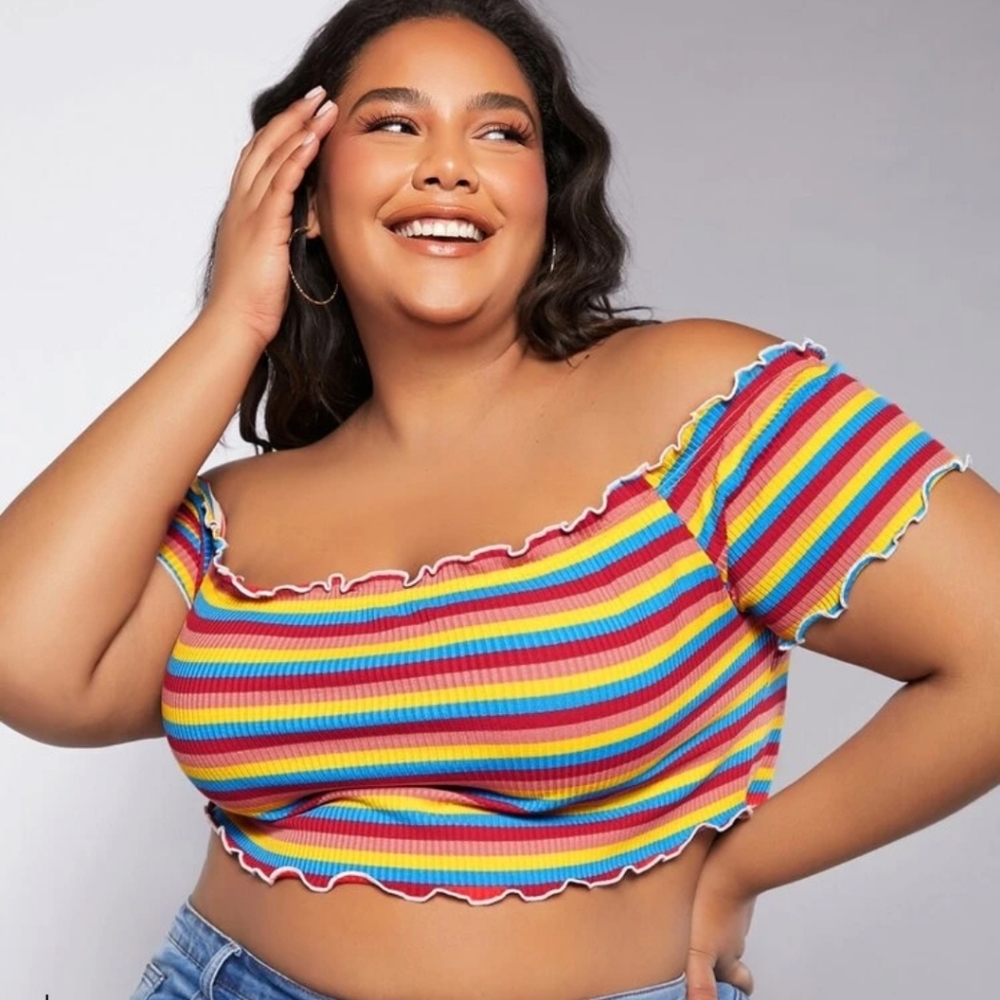 Colorful Crop Top